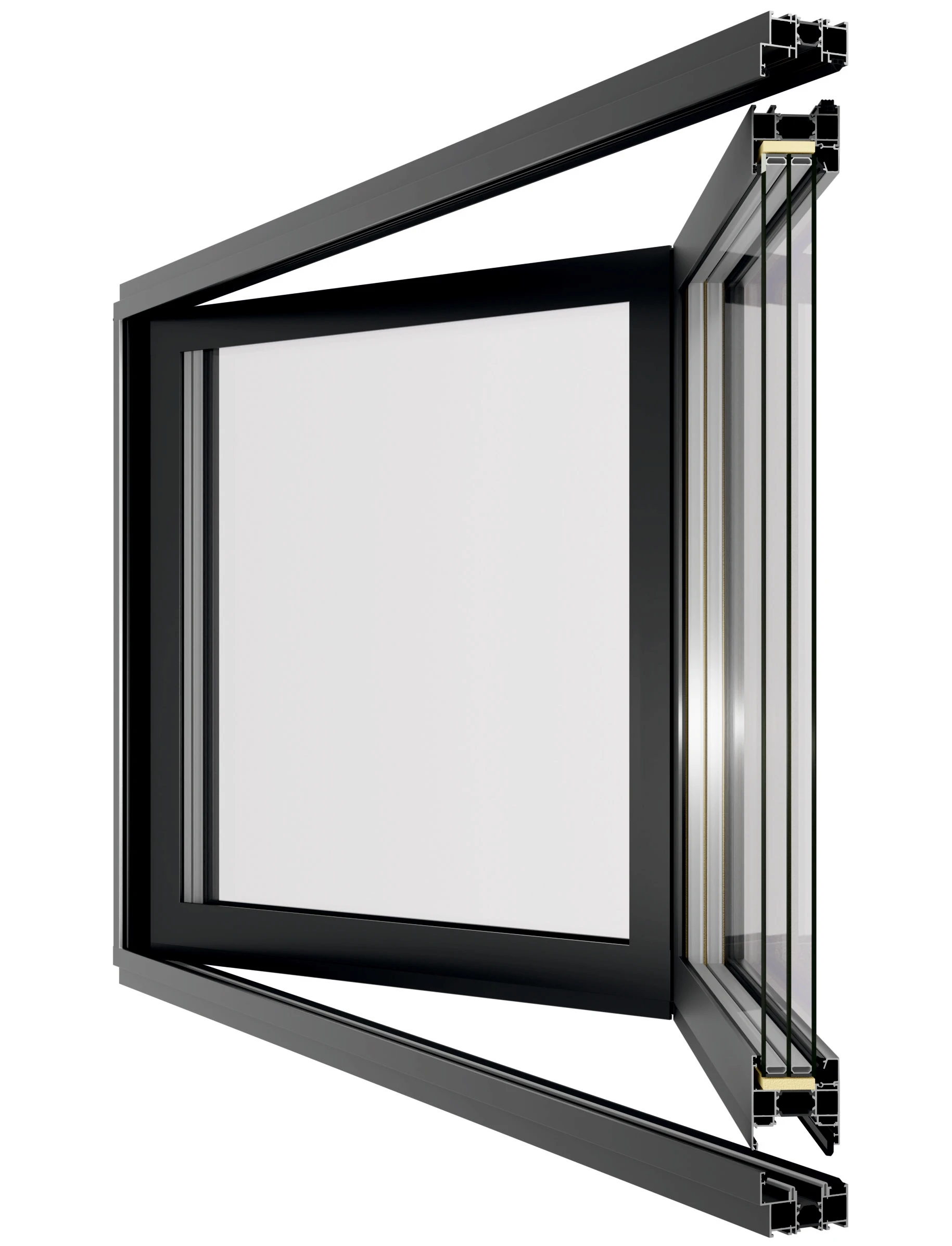Hliníkové skladacie dvere Aluprof MB 86 FoldLine
