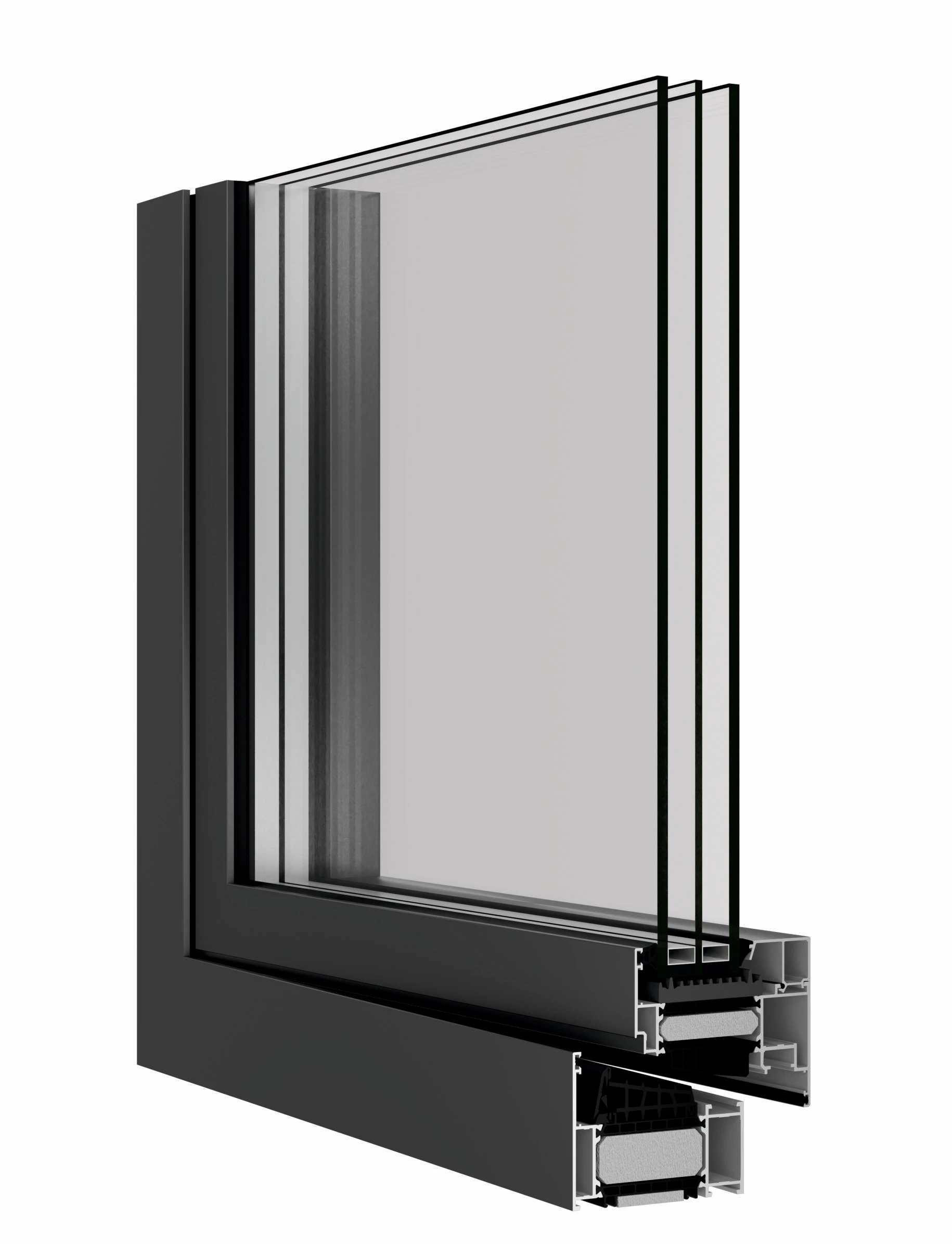 Hliníkové okná Aluprof MB 104 Passive