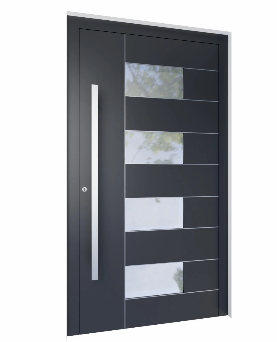 Hliníkové vchodové dvere, Multilevel KN 026