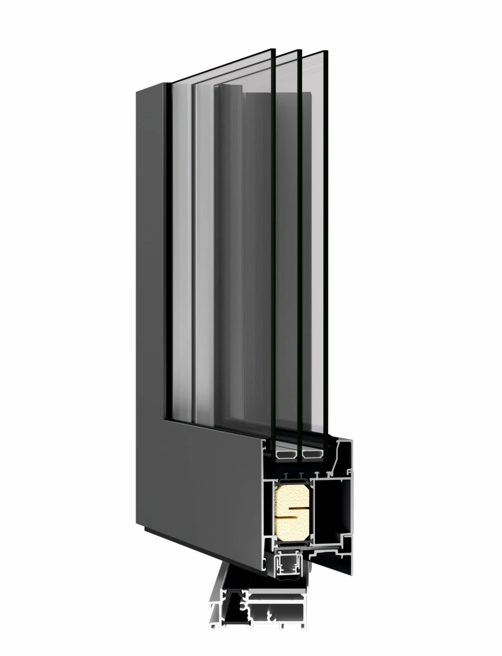 Hliníkové dvere Reynaers MasterLine 8 Pivot